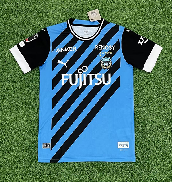 23-24 Season Kawasaki Frontale Home Blue Color Football Jersey